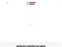 Tablet Screenshot of liberdadedeideias.com.br